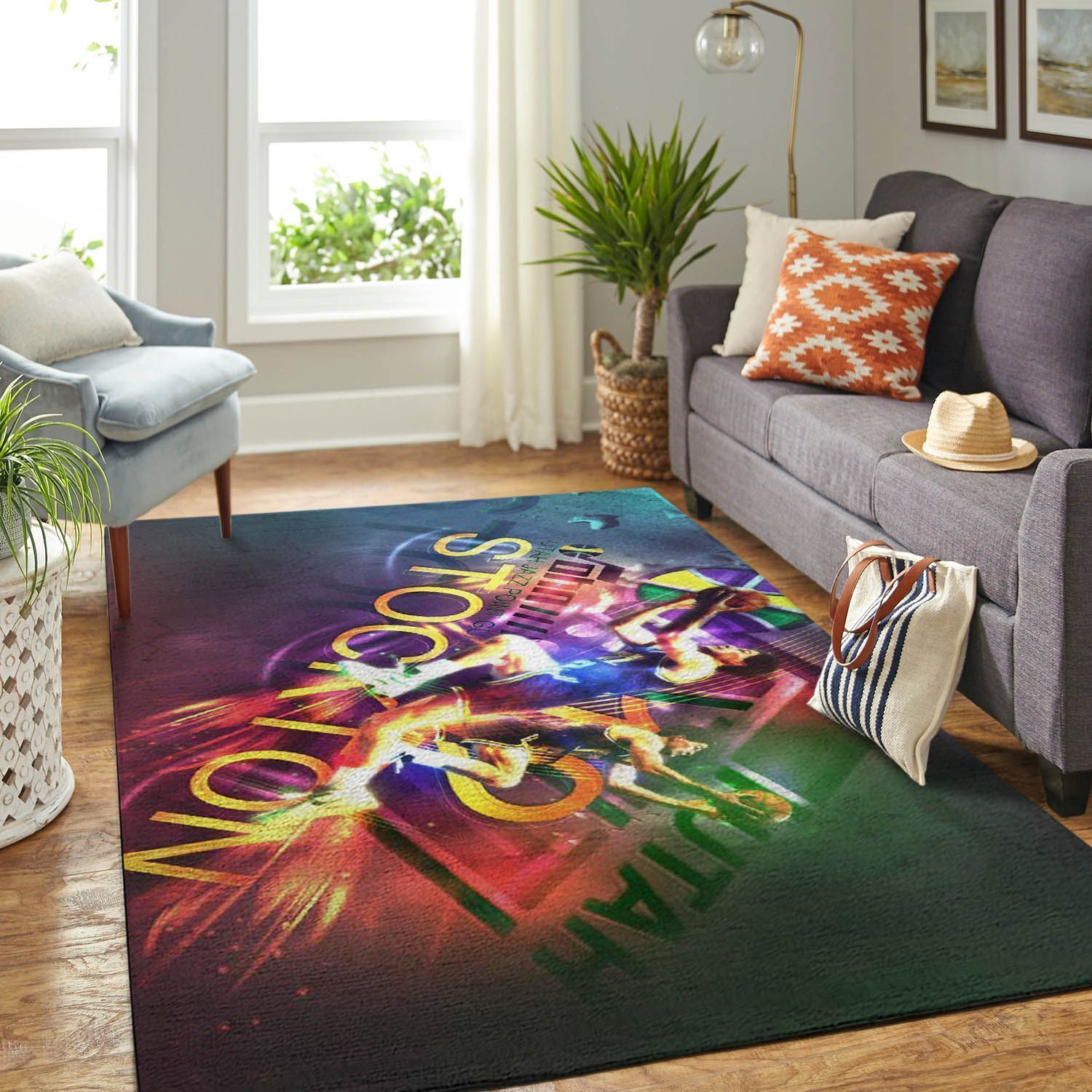 Amazon Utah Jazz Living Room Area Rug