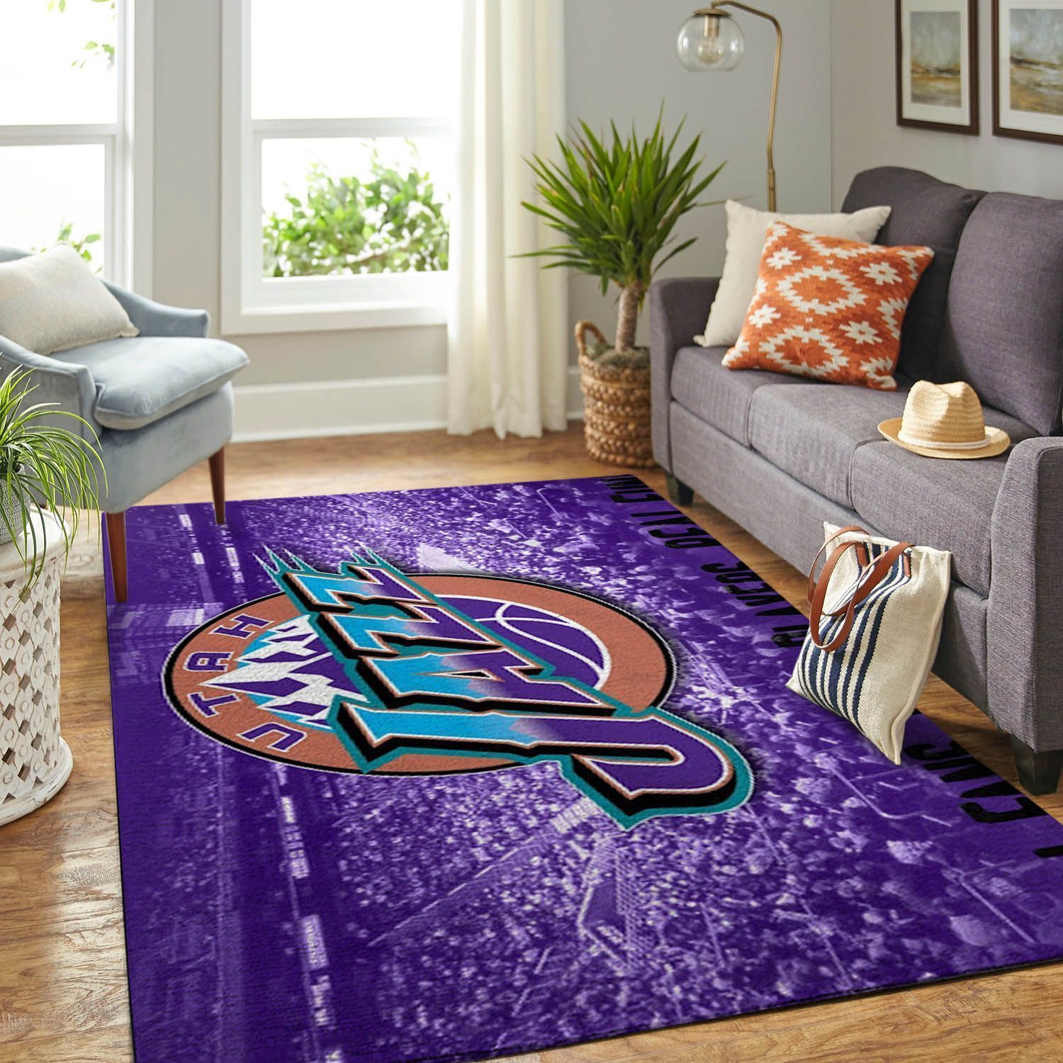 Amazon Utah Jazz Living Room Area Rug