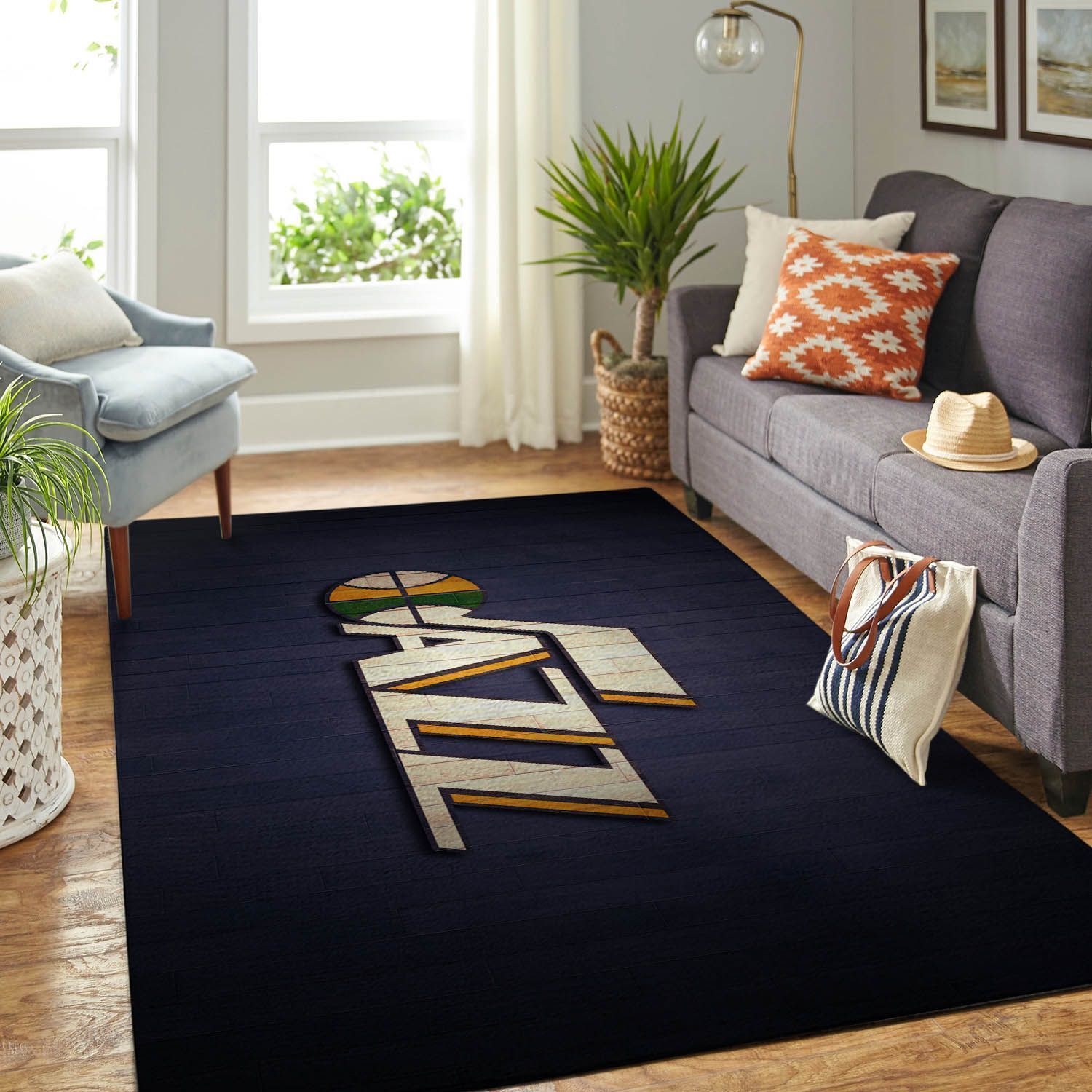 Amazon Utah Jazz Living Room Area Rug