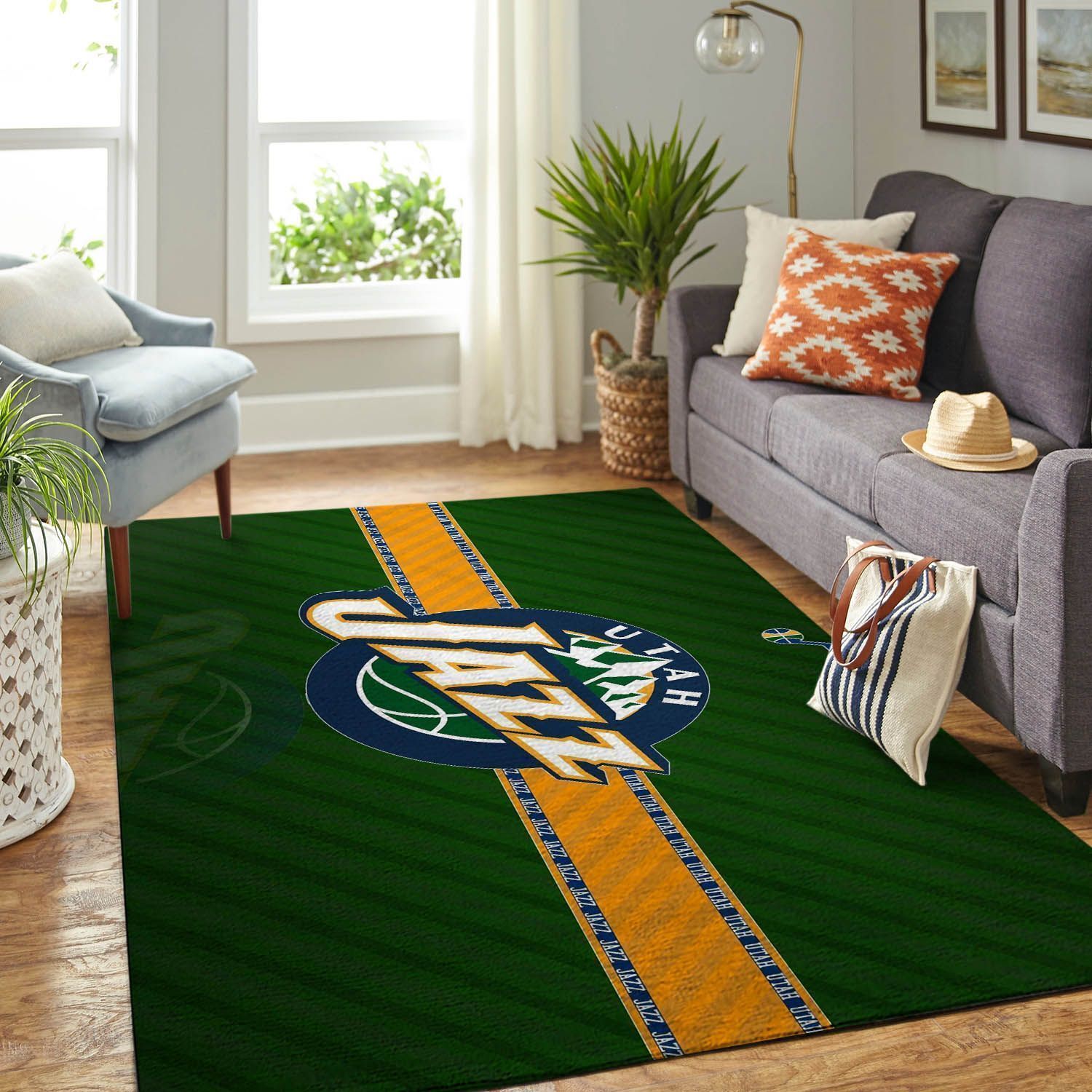 Amazon Utah Jazz Living Room Area Rug