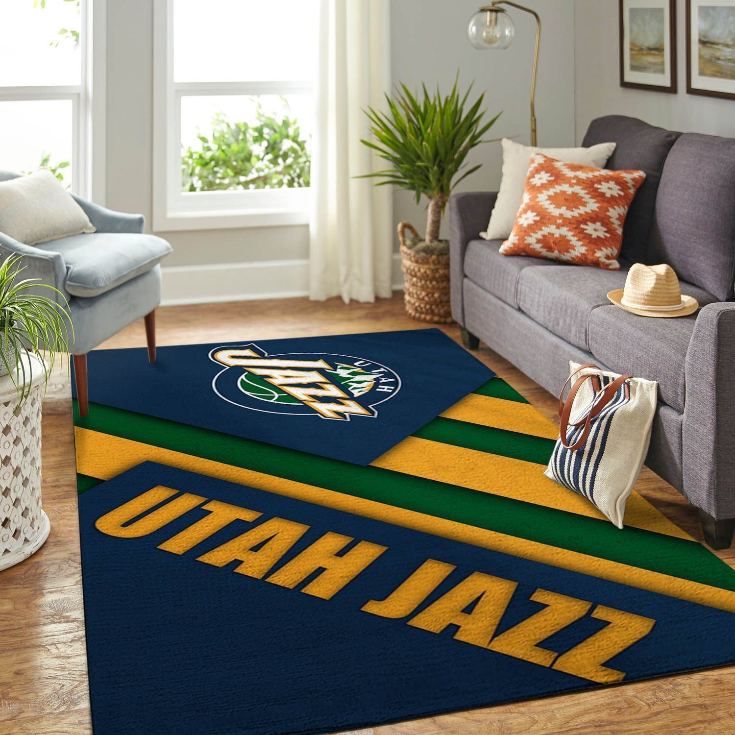Amazon Utah Jazz Living Room Area Rug