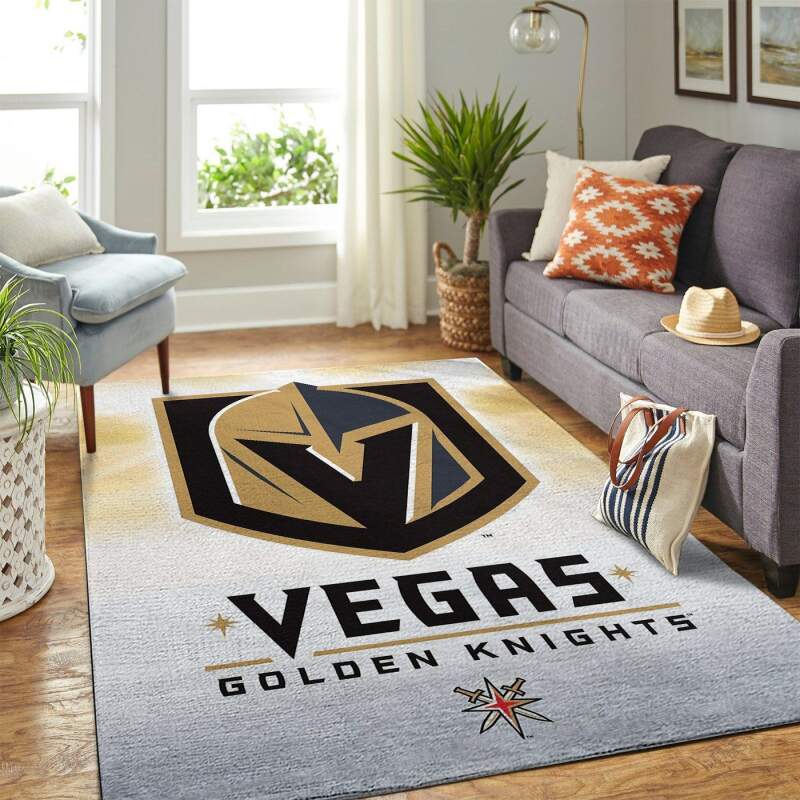 Amazon Vegas Golden Knights Living Room Area Rug