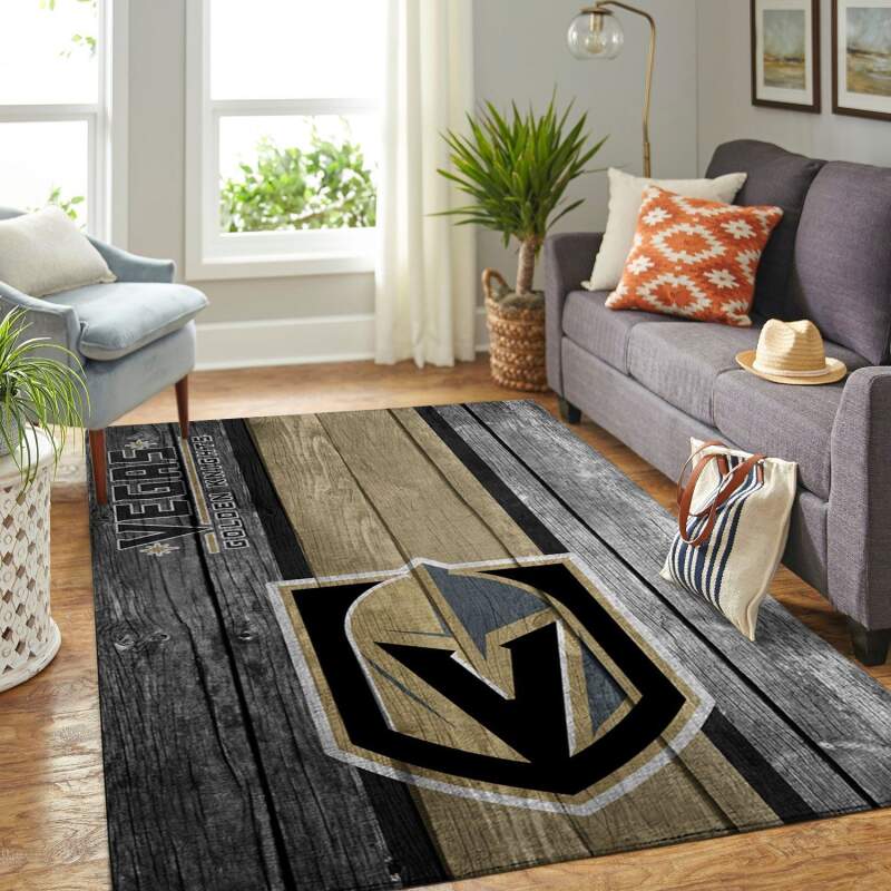 Amazon Vegas Golden Knights Living Room Area Rug