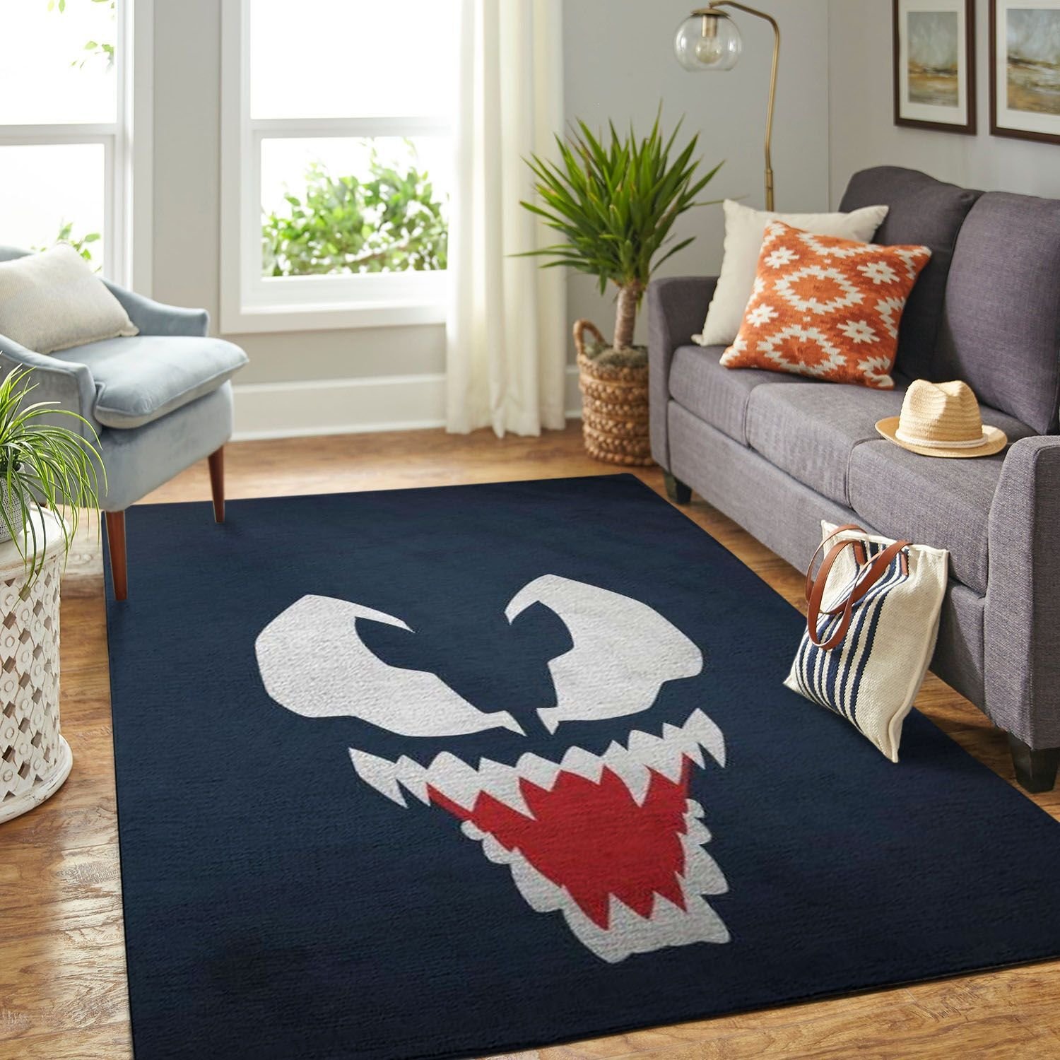 Amazon Venom Living Room Area Rug
