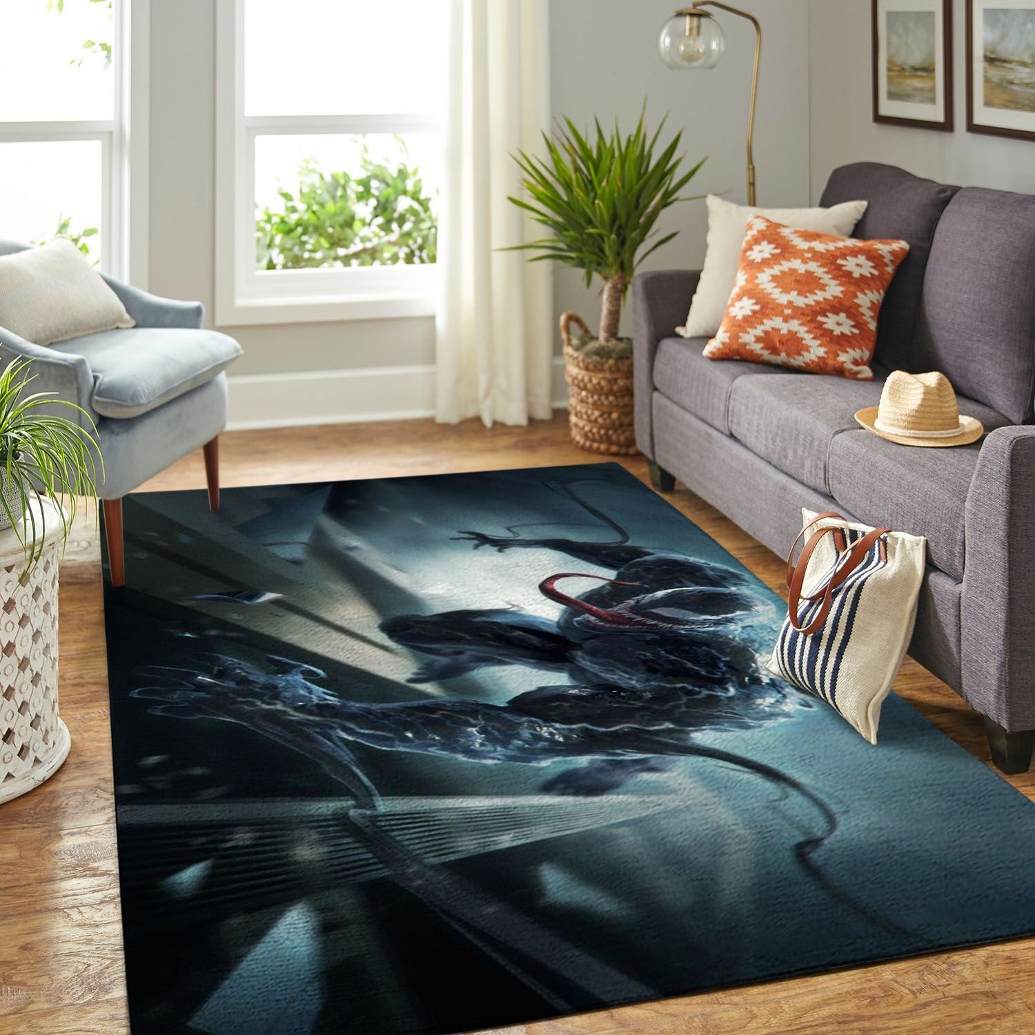 Amazon Venom Living Room Area Rug