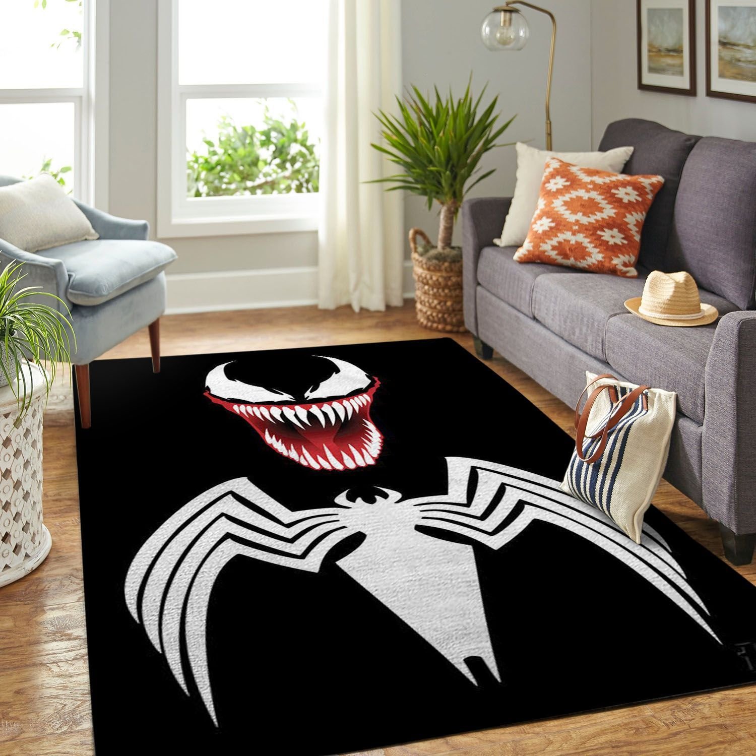 Amazon Venom Living Room Area Rug