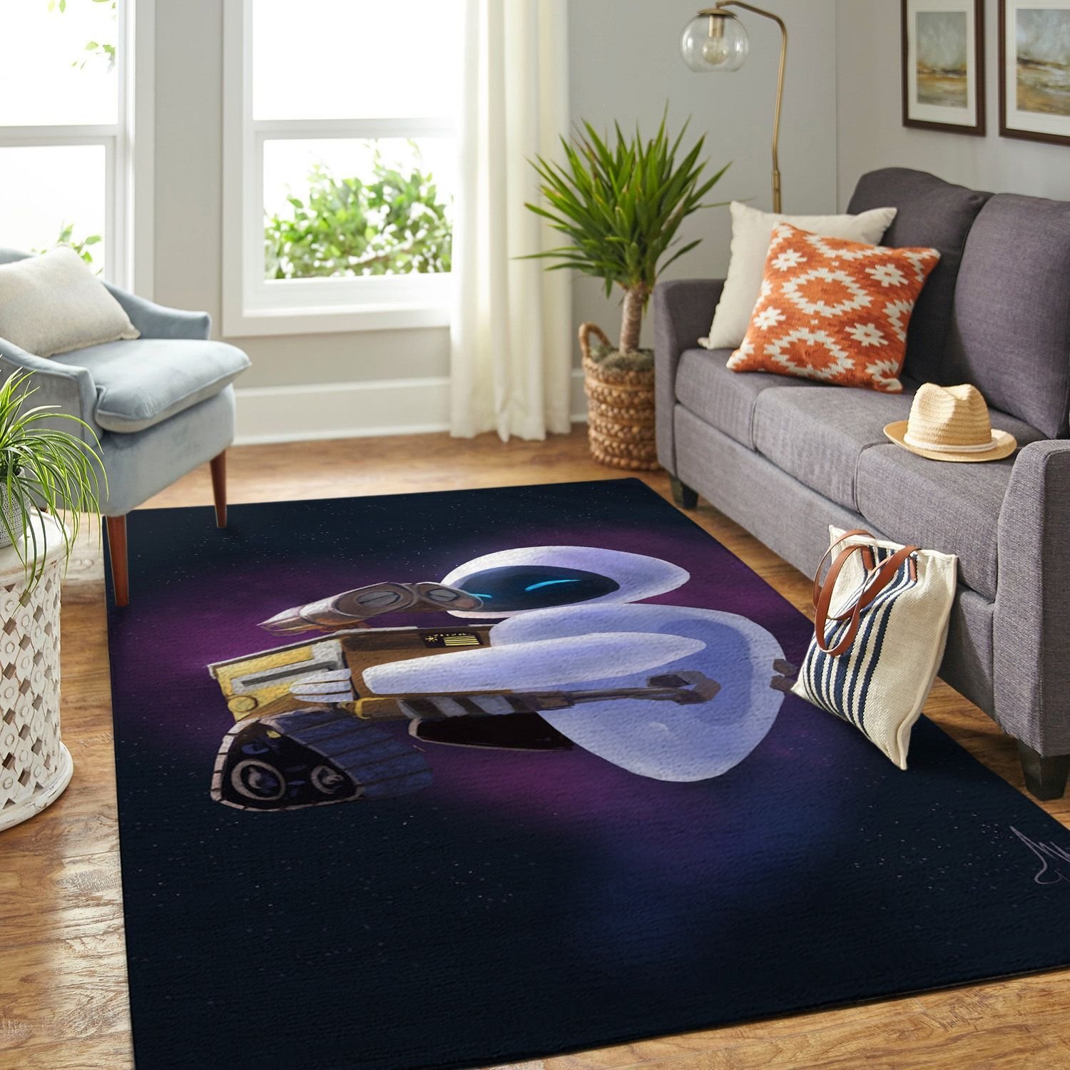 Amazon Wall-e Disney Movie Living Room Area Rug