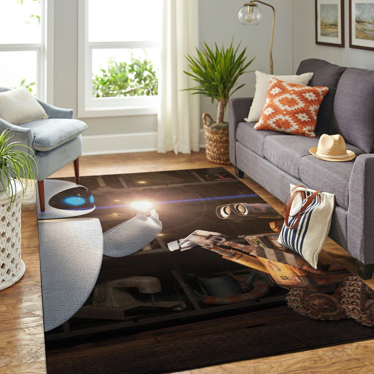 Amazon Wall-e Disney Movie Living Room Area Rug