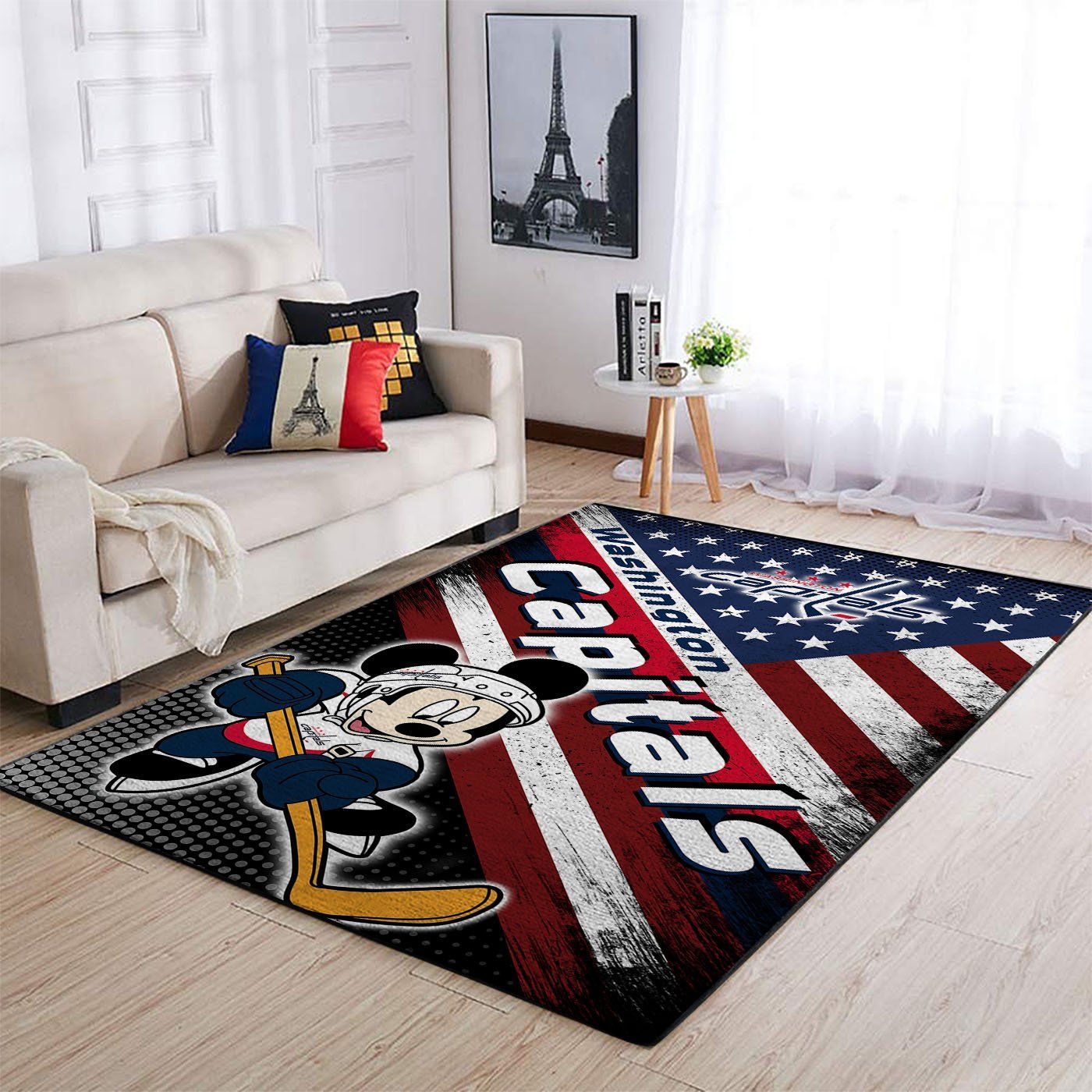 Amazon Washington Capitals Living Room Area Rug