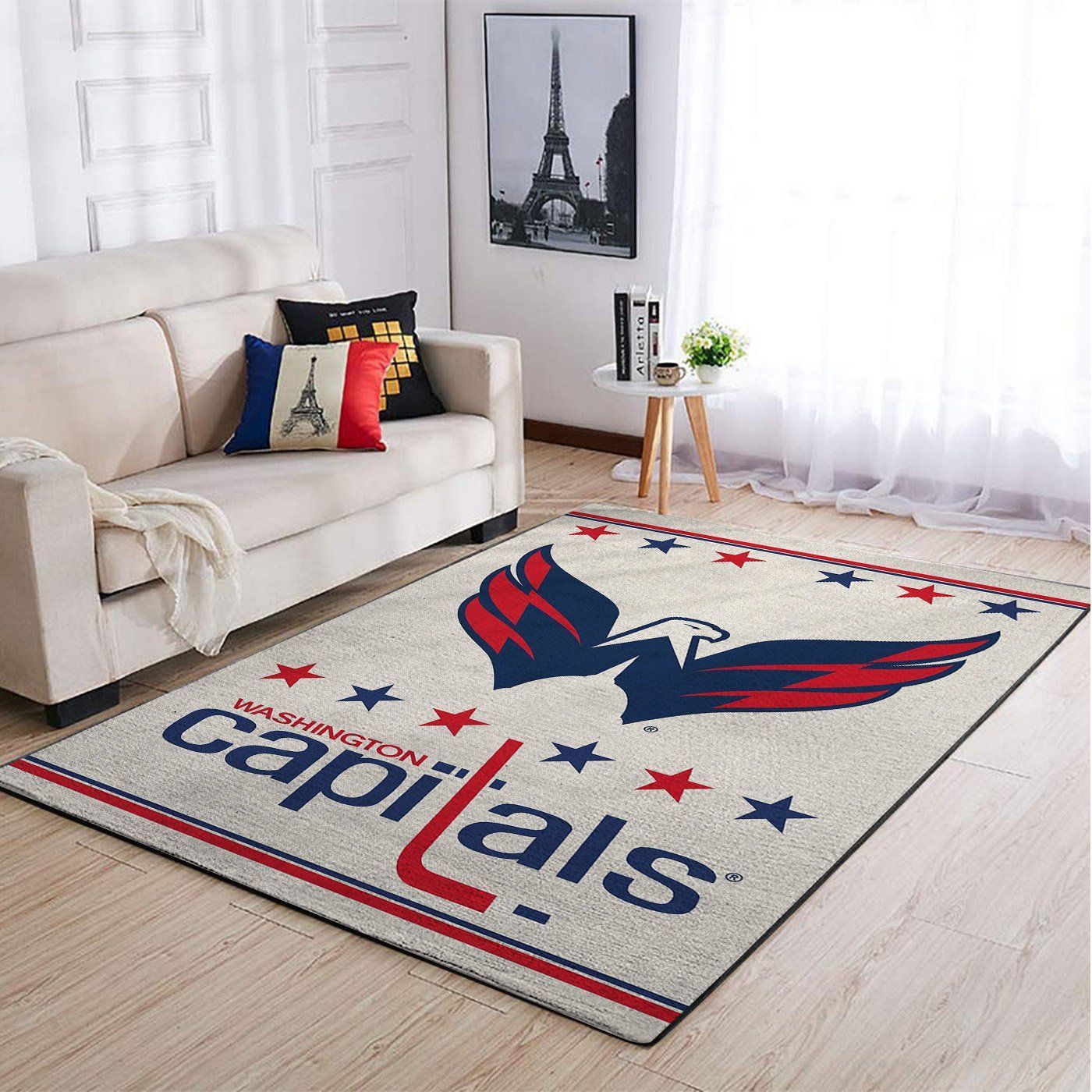 Amazon Washington Capitals Living Room Area Rug
