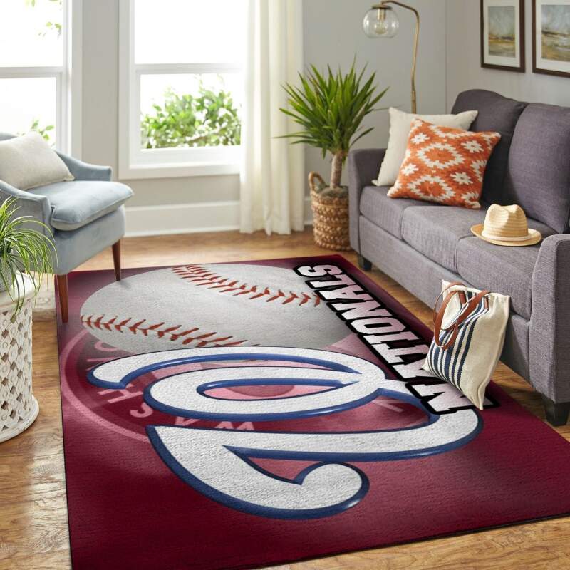 Amazon Washington Nationals Living Room Area Rug