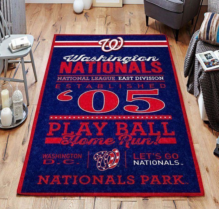 Amazon Washington Nationals Living Room Area Rug