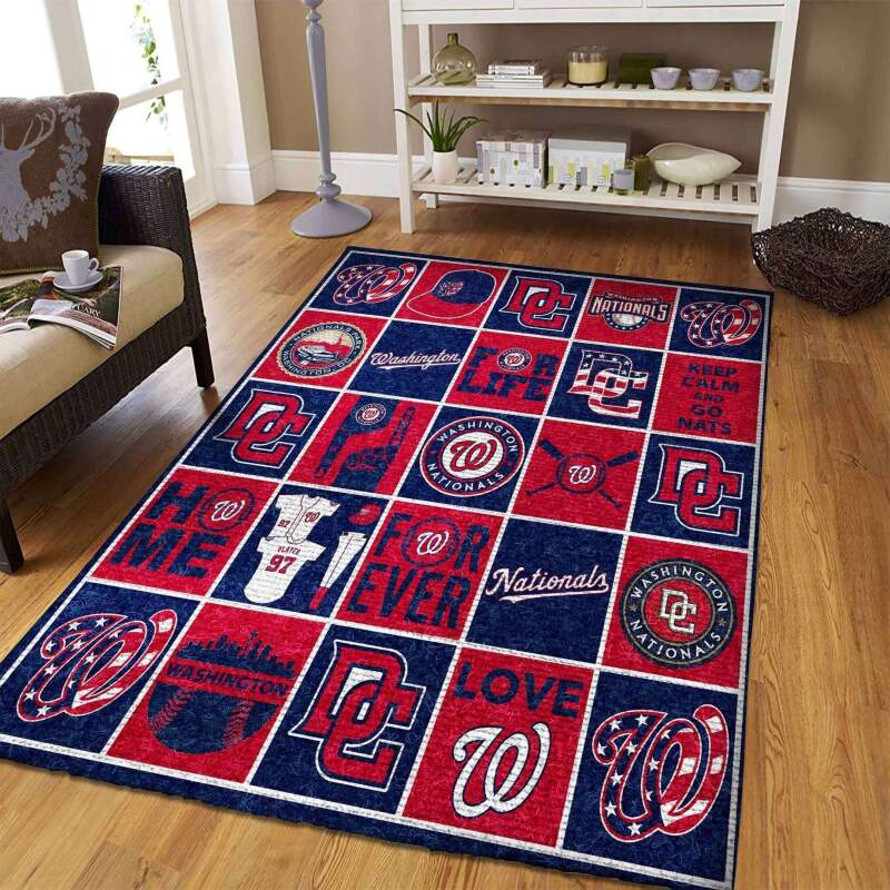 Amazon Washington Nationals Living Room Area Rug