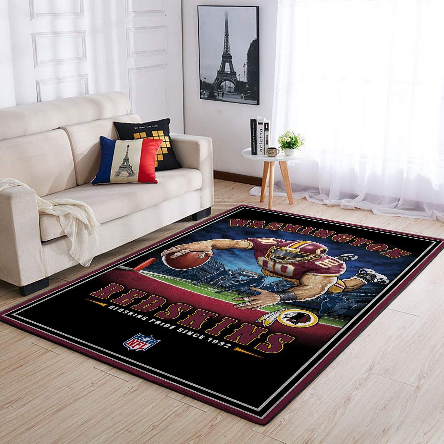 Amazon Washington Redskins Living Room Area Rug