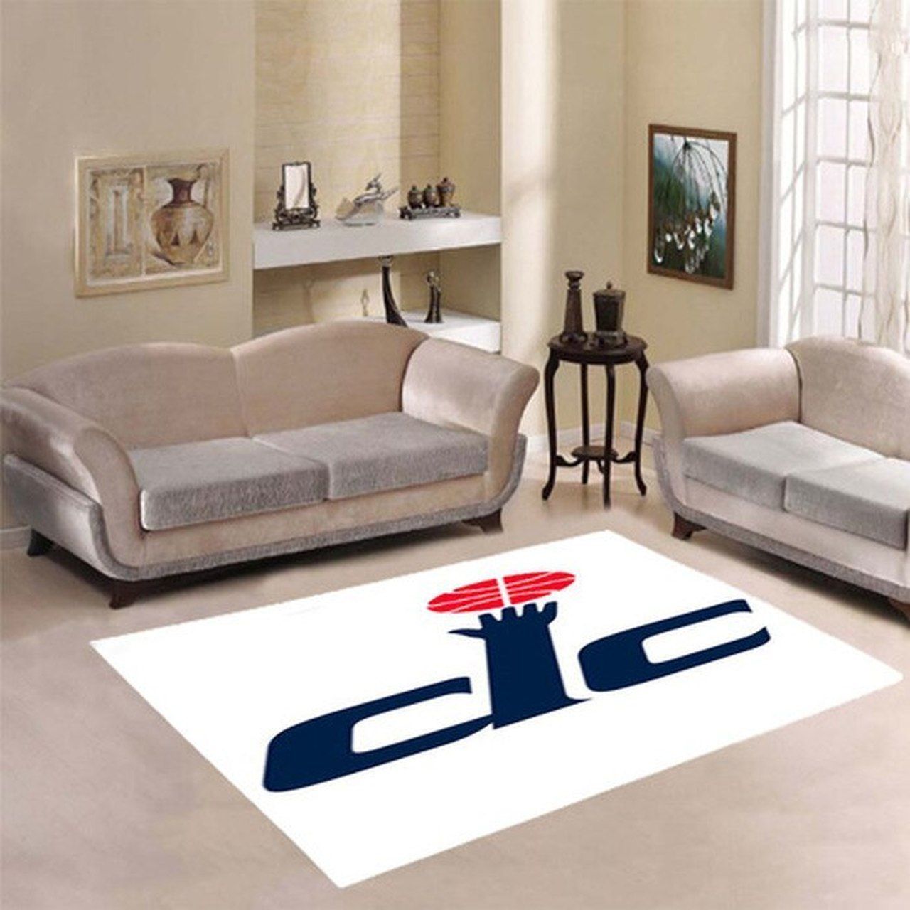 Amazon Washington Wizards Living Room Area Rug