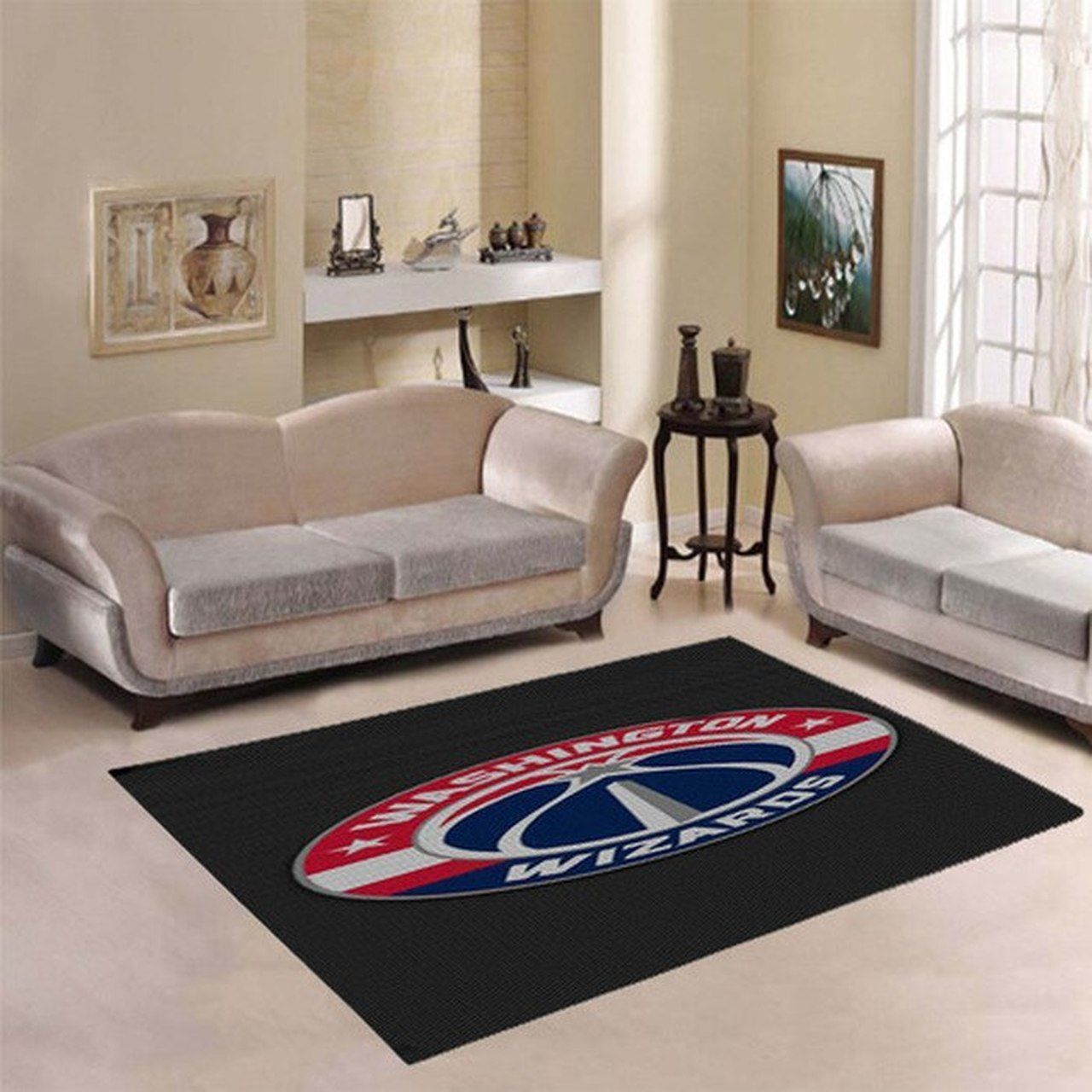 Amazon Washington Wizards Living Room Area Rug