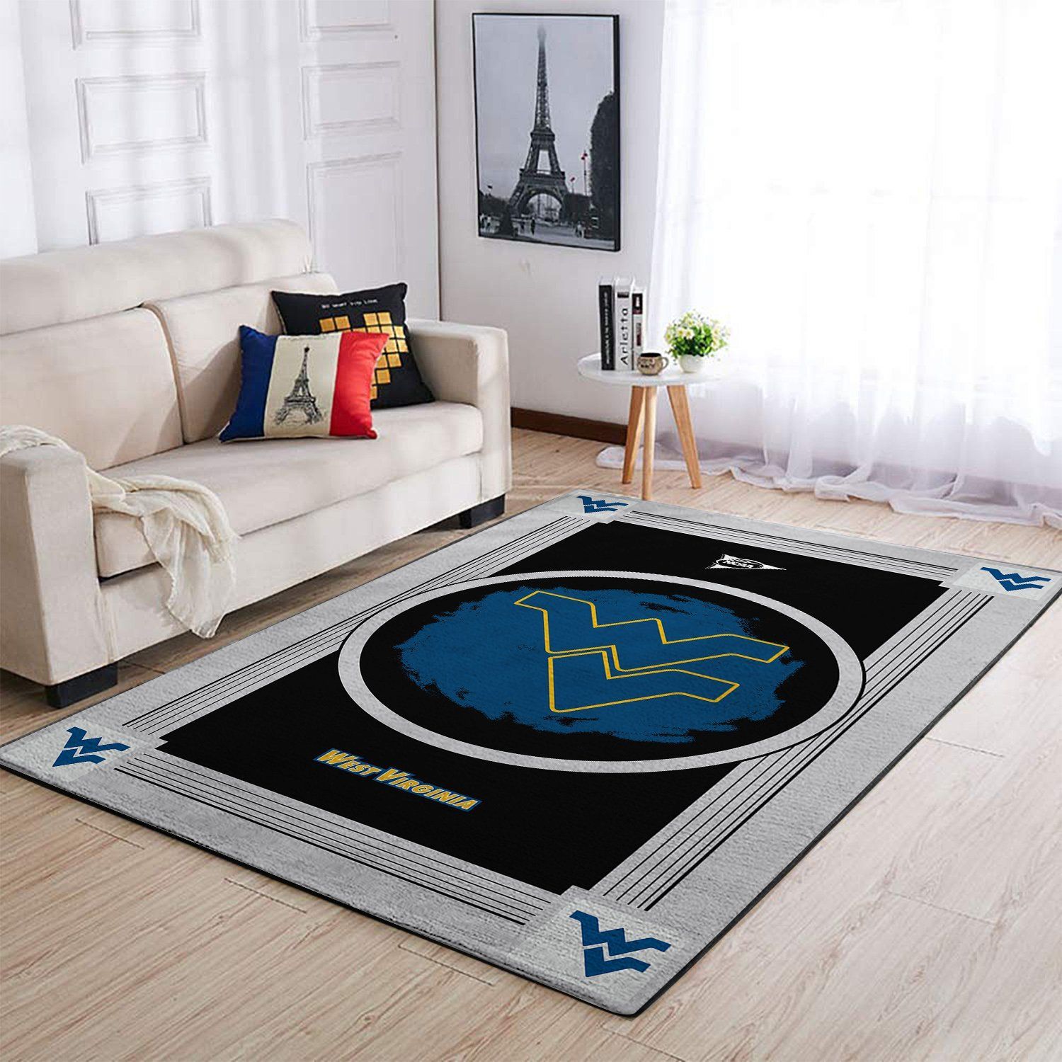 Amazon West Virginia Mountaineer Living Room Area Rug