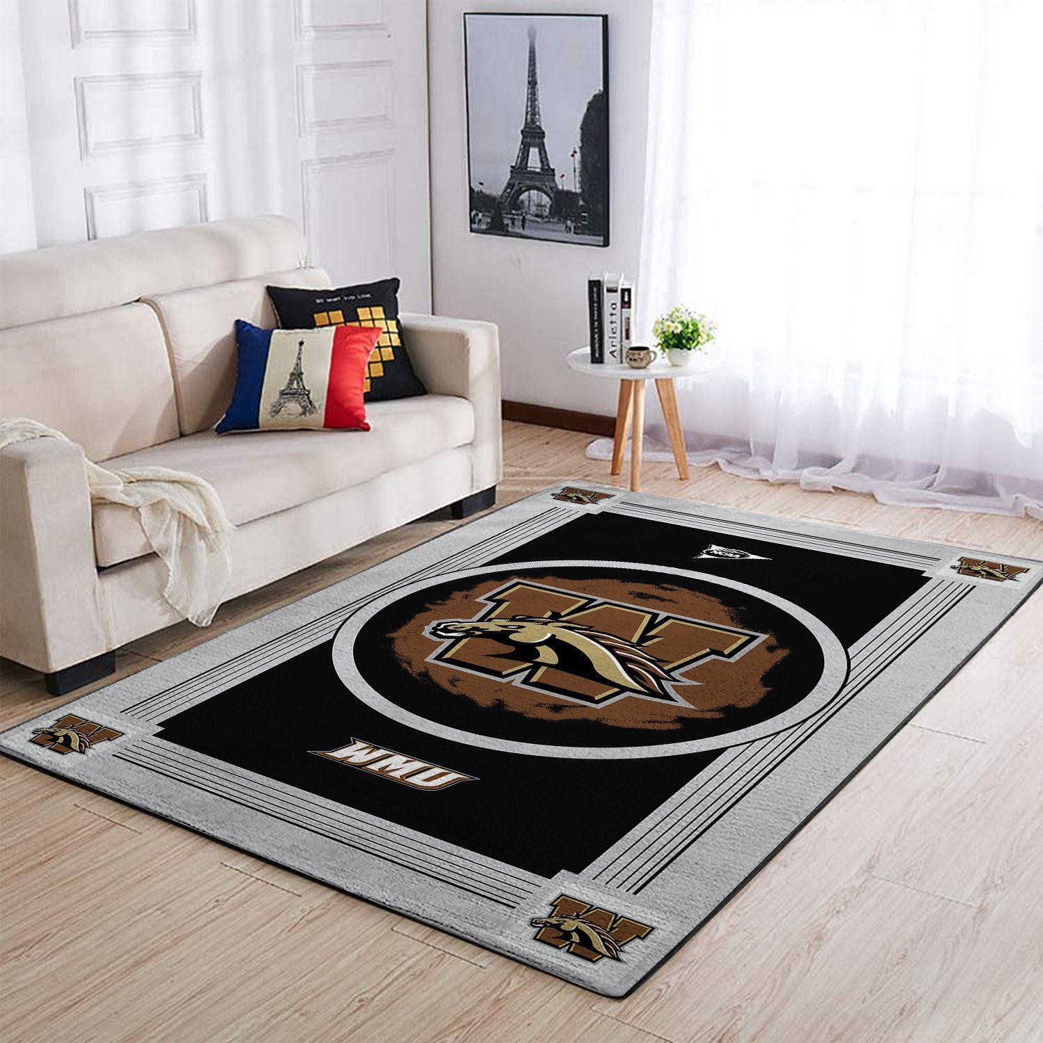 Amazon Western Michigan Broncos Living Room Area Rug
