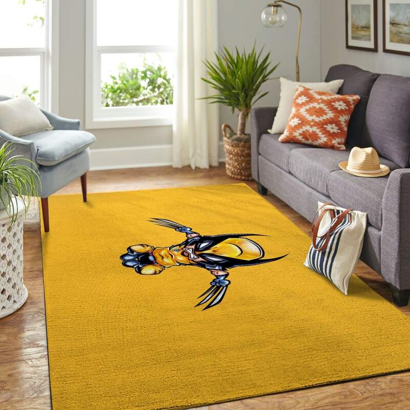 Amazon Wolverine Xmen Living Room Area Rug
