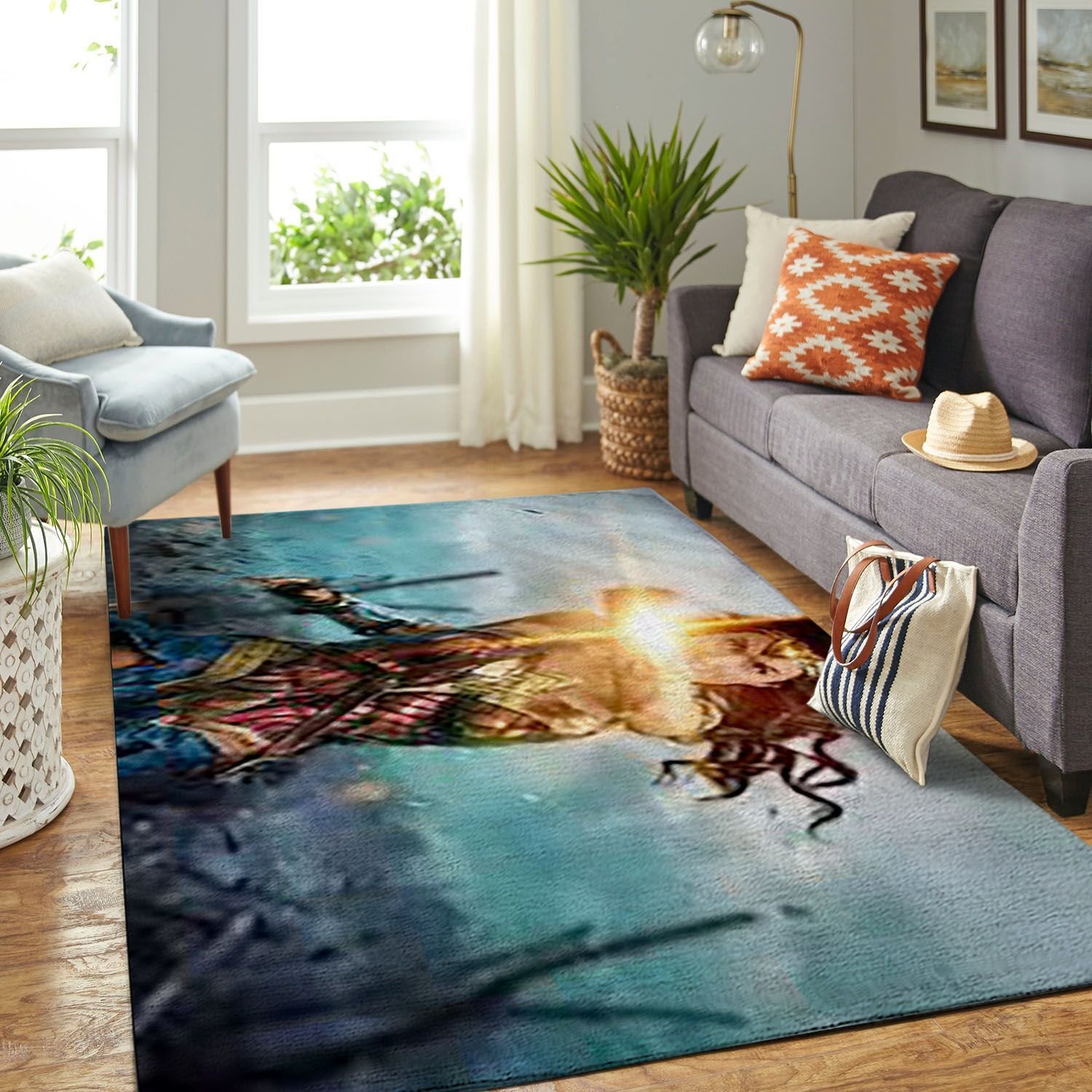 Amazon Wonder Woman Living Room Area Rug