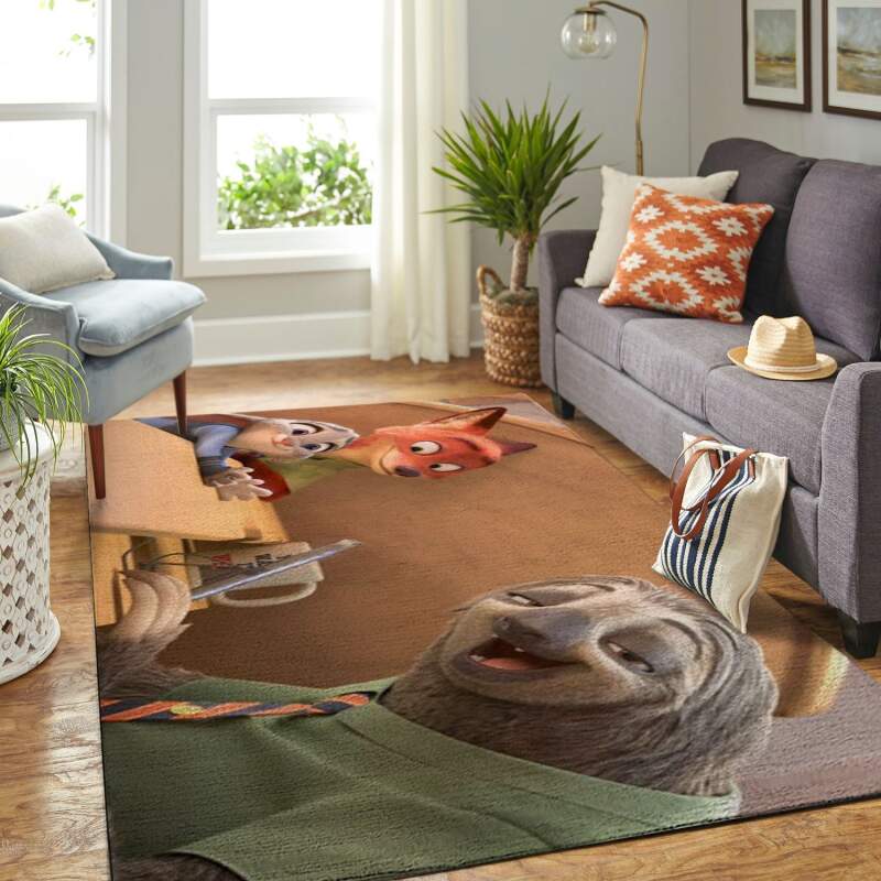 Amazon Zootopia Disney Movie Living Room Area Rug