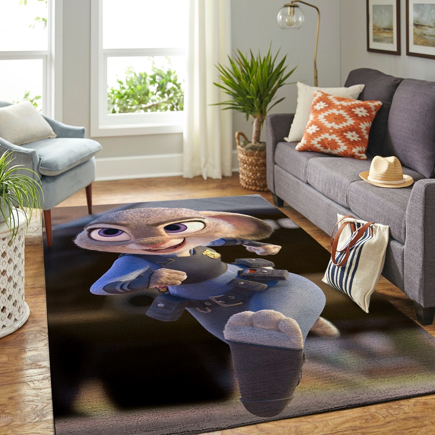 Amazon Zootopia Disney Movie Living Room Area Rug