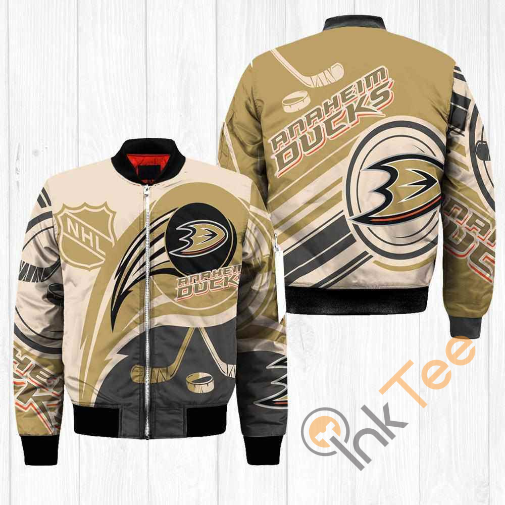 Anaheim Ducks NHL Balls Apparel Best Christmas Gift For Fans Bomber Jacket