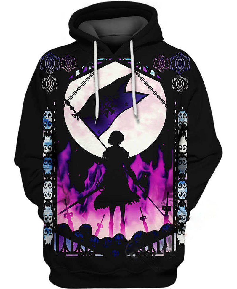 Angel In Hell Hoodie 3D