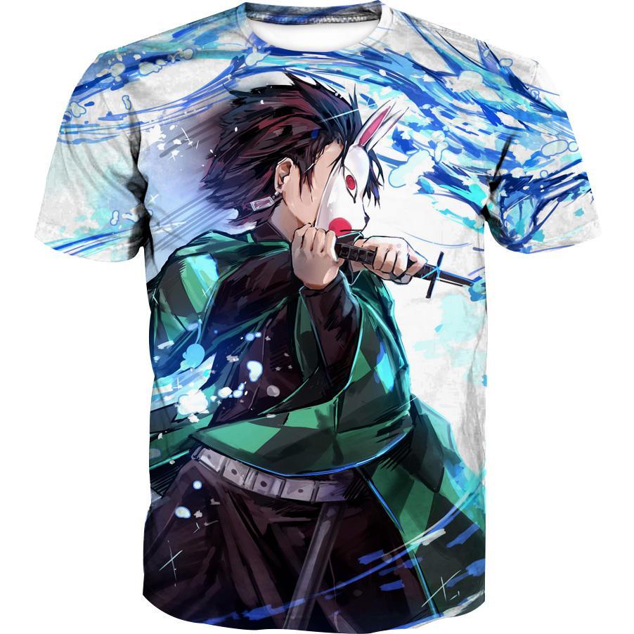 Anime Tanjiro Kamado Demon Slayer Hoodie 3D