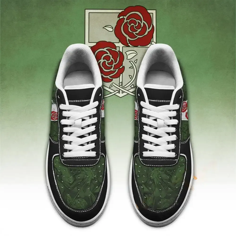 Aot Garrison Regiment Attack On Titan Anime Amazon Nike Air Force Shoes