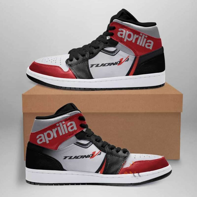 Aprilia Tuono V4 Factory Custom Air Jordan Shoes