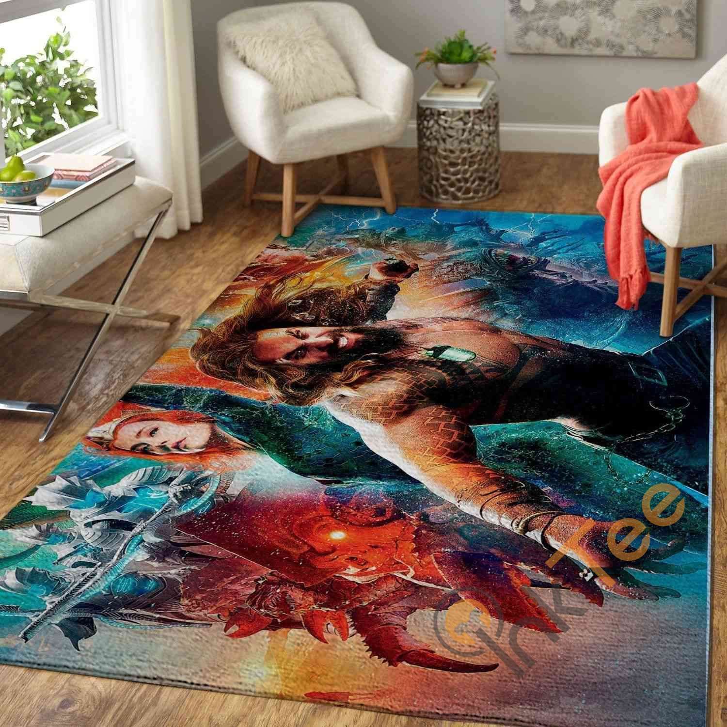 Aquaman Movie Area Rug