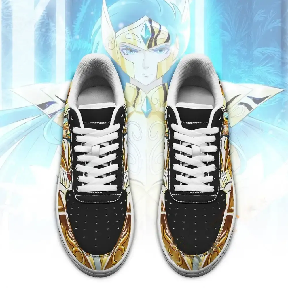 Aquarius Camus Uniform Saint Seiya Anime Amazon Nike Air Force Shoes
