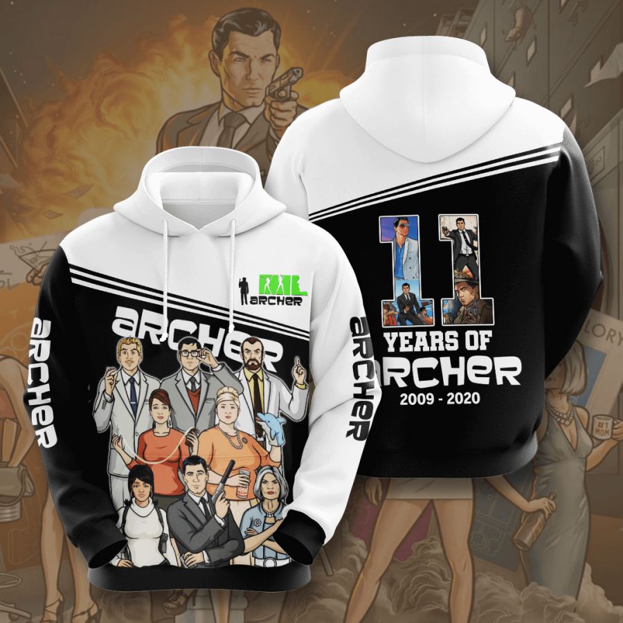 Archer Custom Hoodie 3D