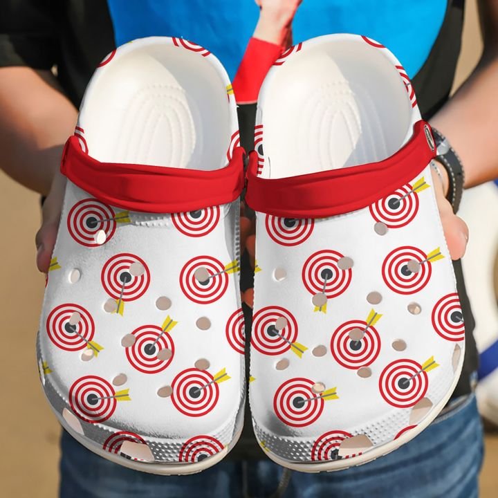 Archery Bow And Arrow V2 Crocs Clog Shoes