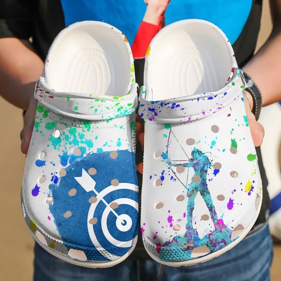 Archery Girl Crocs Clog Shoes
