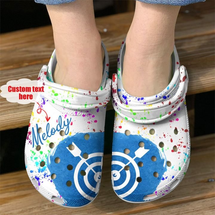 Archery Personalized Bow And Arrow Crocs Clog Shoes