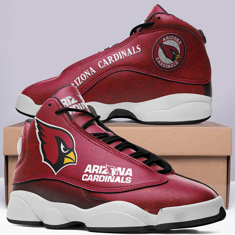Unique NFL Arizona Cardinals Logo Air Jordan Shoes