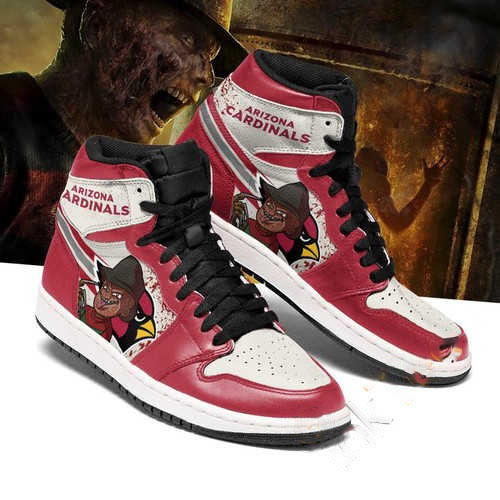 Arizona Cardinals Horror Custom Air Jordan Shoes
