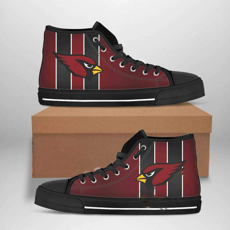 Arizona Cardinals Nfl Football High Top Shoes