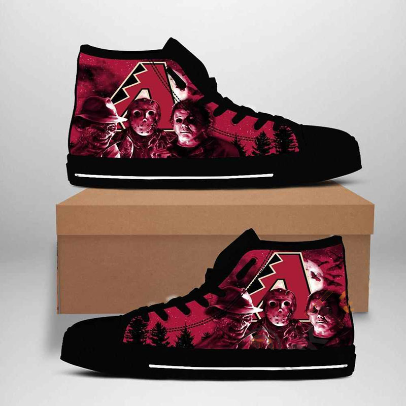 Arizona Diamondbacks Mlb Baseball High Top Shoes