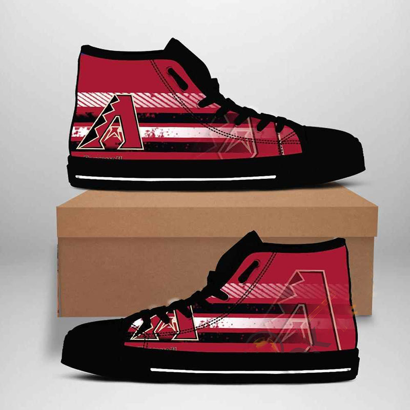 Arizona Diamondbacks Mlb Baseball High Top Shoes