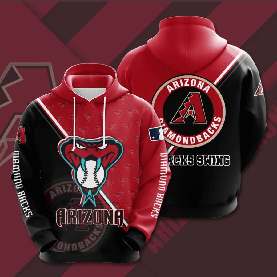 Arizona Diamondbacks Custom Hoodie 3D