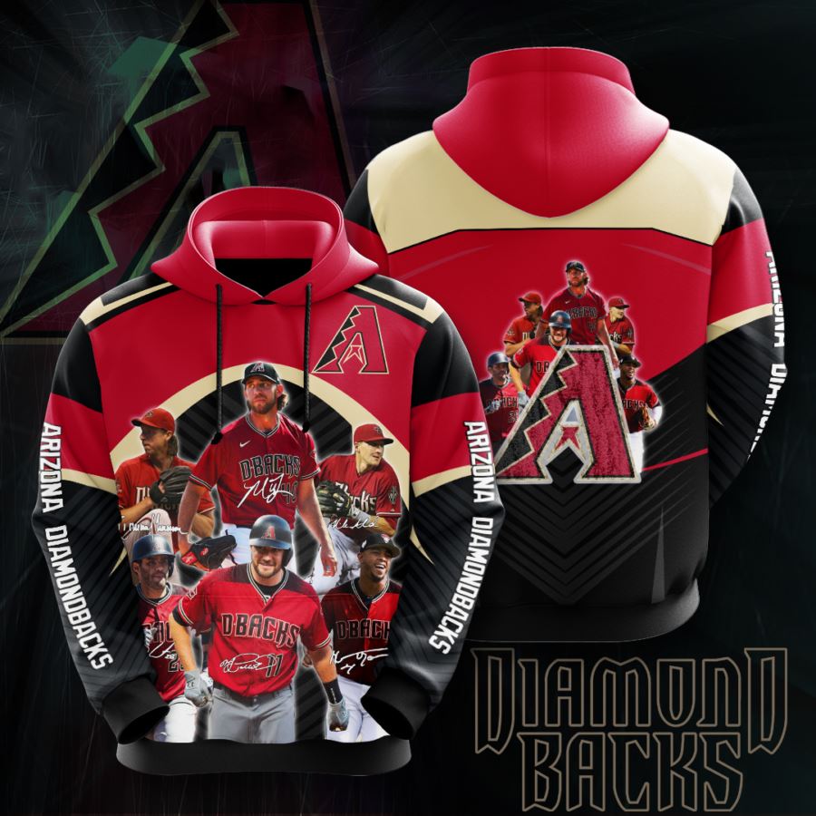 Arizona Diamondbacks Custom Hoodie 3D
