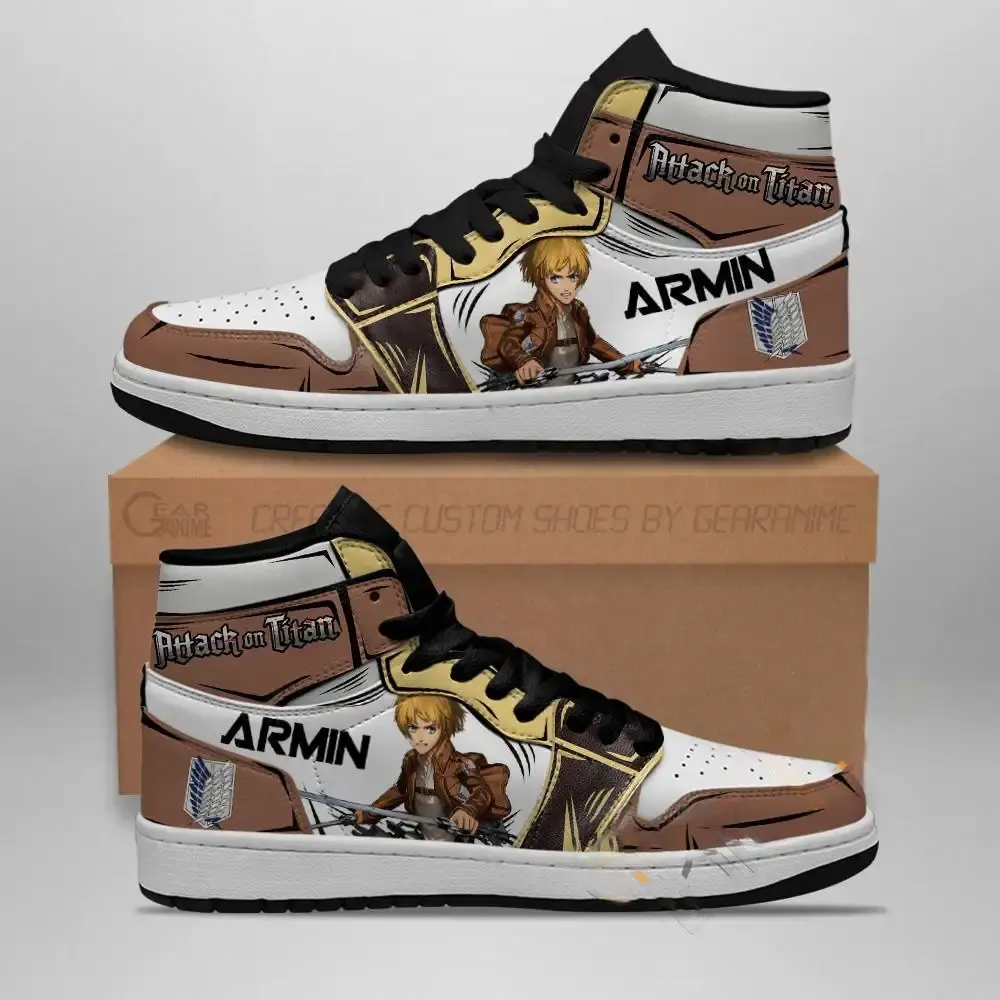 Armin Attack On Titan Anime Amazon Air Jordan Shoes