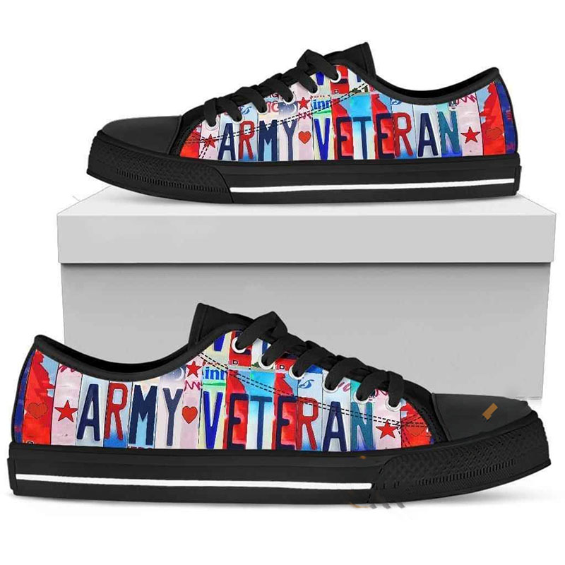 Army Veteran Low Top Shoes