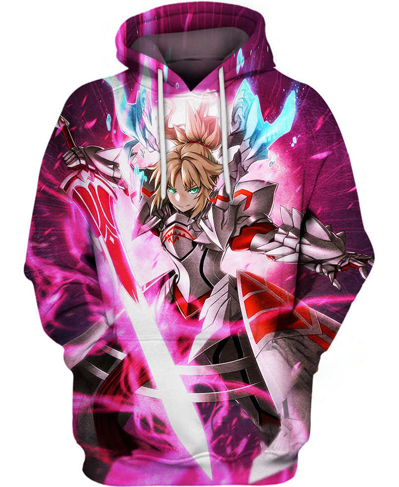 Artoria Pendragon Hoodie 3D