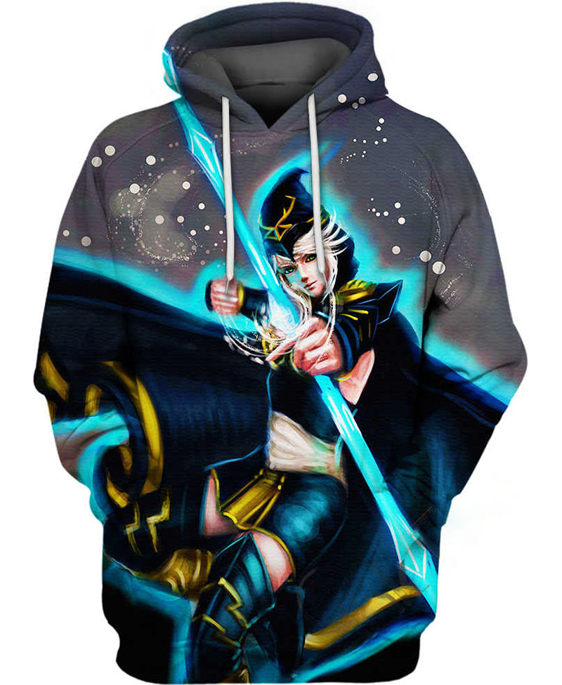 Ashe League Of Legends Hoodie 3D