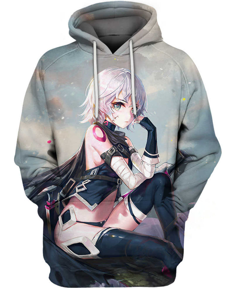 Assassin Of Black Hoodie 3D
