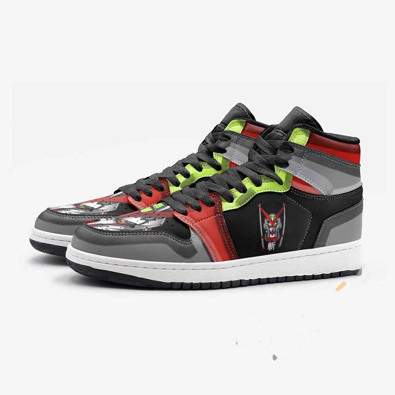 Astray Red Frame Gundam Custom Air Jordan Shoes
